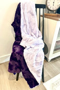 Purple Grape Throw Blanket